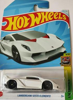 美泰风火轮合金小跑车2024日产GTR兰博基尼奥迪奔驰保时捷特斯拉