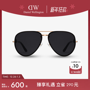 DW墨镜 UV400防护飞行员眼镜太阳眼镜 STEEL男女同款