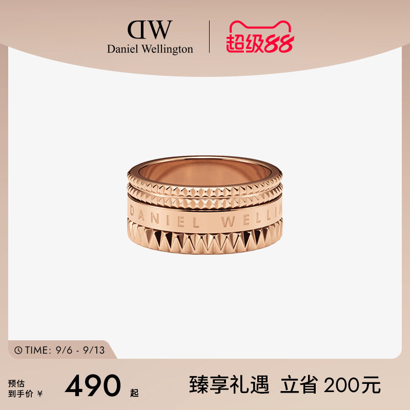 DW新品万花筒戒指个性小众设计图片