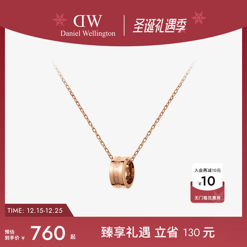 dw项链情侣同款轻奢高级感锁骨链