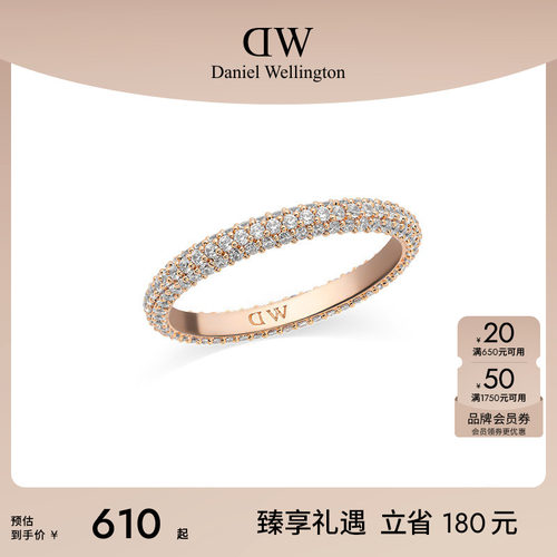 DW星耀锆石戒指轻奢闪耀灵动