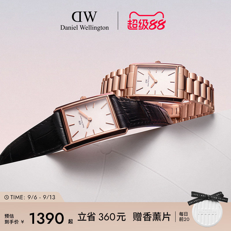 DW皮质腕表女款轻奢小众礼物图片