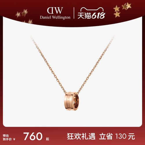 dw项链情侣同款轻奢高级感锁骨链