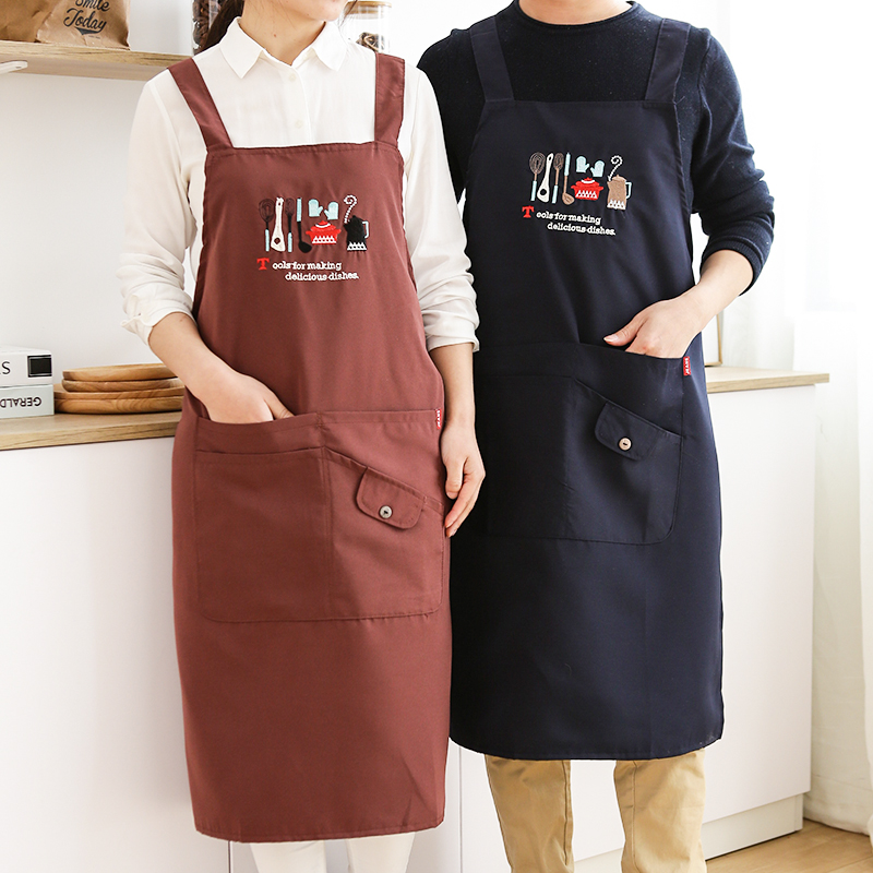 男女烘焙花店餐厅工作加长咖啡