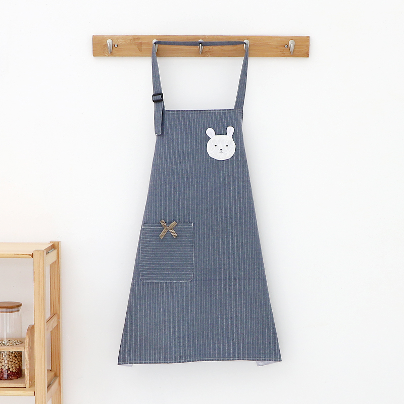 新款无袖韩版时尚做饭家居围裙