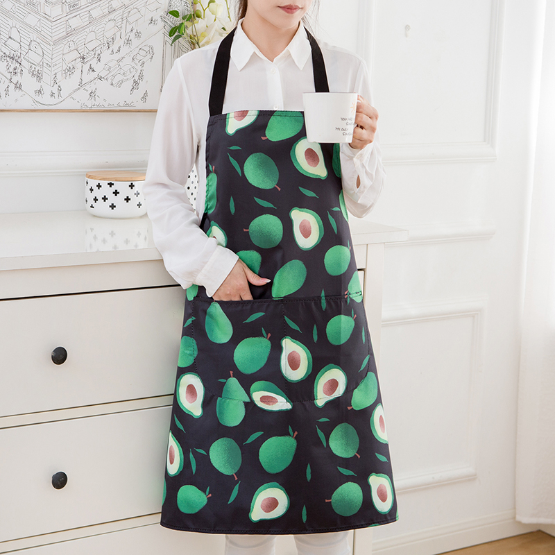 家用厨房防水防污工作服时尚围裙