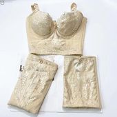 腰夹内衣套装 万元 身材管理器长文胸罩提臀收腹塑裤 尾货 女士 断码