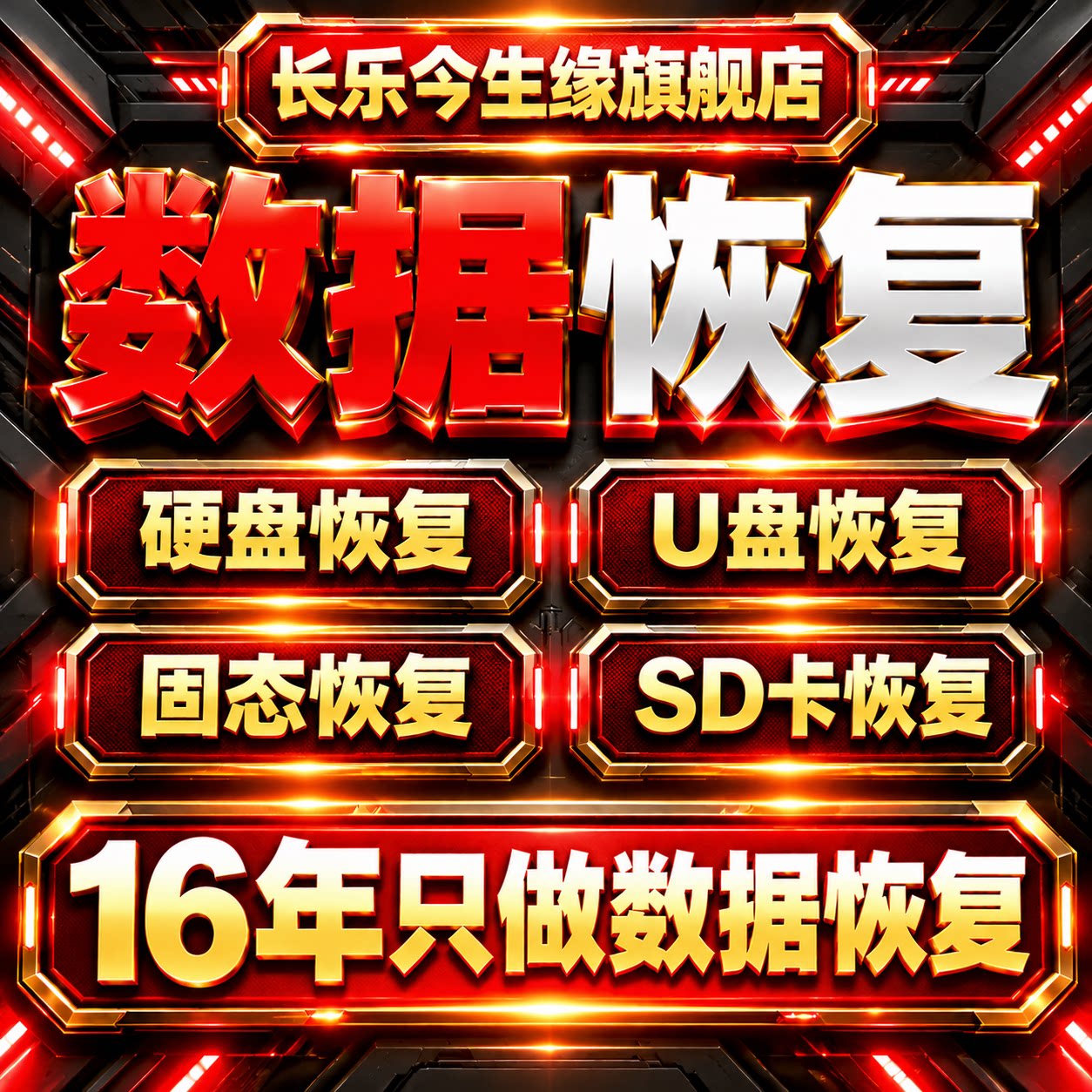 电脑移动硬盘数据恢复U盘内存sd卡照片文件修复硬盘维修软件服务