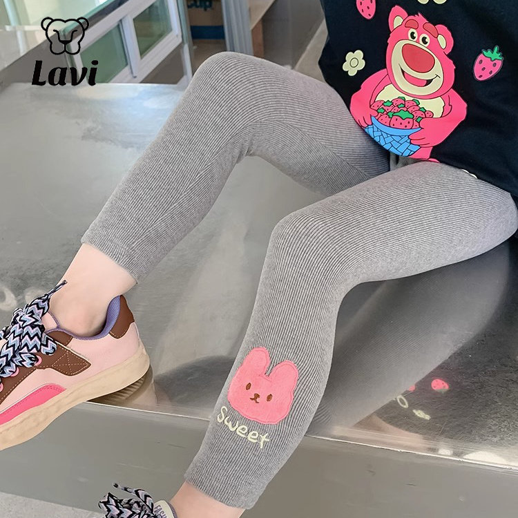 马骑顿LAVI女童打底裤春秋季2023新款女宝宝洋气外穿秋款儿童裤子属于什么档次？