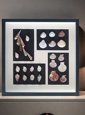 中空1.5cm立体4宫格22宫格相框diy手工标本贝壳美甲植物空3cm画框