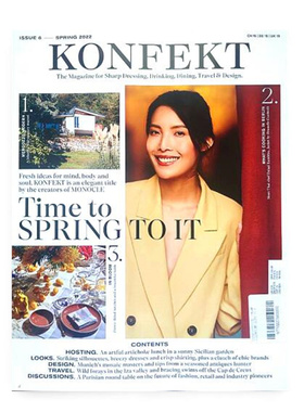 KONFEKT 杂志 春季刊 女性生活时尚文化杂志 NO.6 Monocle杂志社 英文原版期刊 生活美学杂志