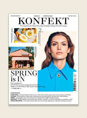 【Monocle姐妹刊】生活美学杂志 KONFEKT ISSUE 2 Konfekt杂志 #2 The Magazine for sharp dressing drinking dining travel