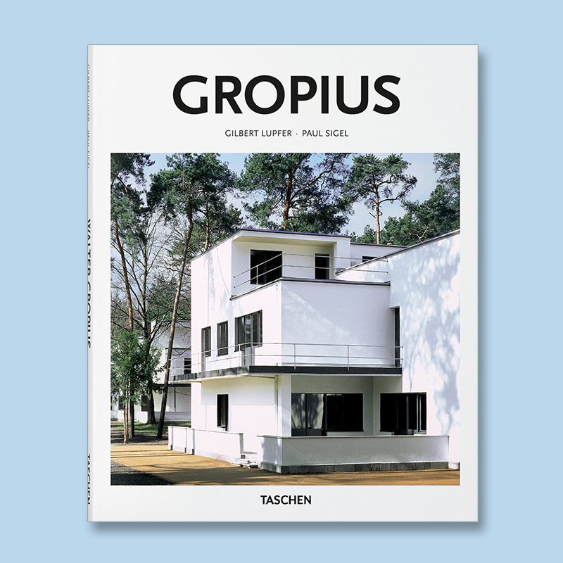 Taschen出版瓦尔特 格罗皮乌斯 现代建筑设计师 建筑设计作品集 Gropius 英文原版 Taschen Basic Archetecture 塔森建筑基础