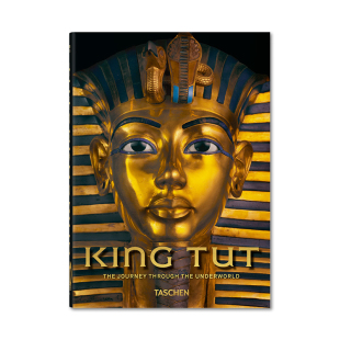 Tut 图坦卡蒙国王 精装 Taschen40周年纪念版 厚本 TASCHEN原版 ：King 古埃及艺术探索画册 冥界之旅