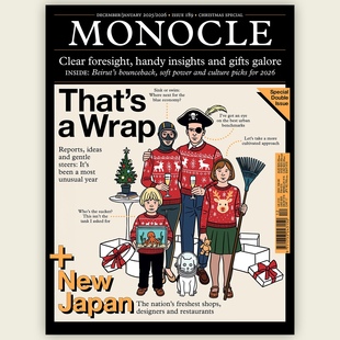 旅游城市商业杂志英国英文版 Monocle单片眼镜NO.189期 总第189期 2026年1月合刊 进口杂志 2025年12月刊