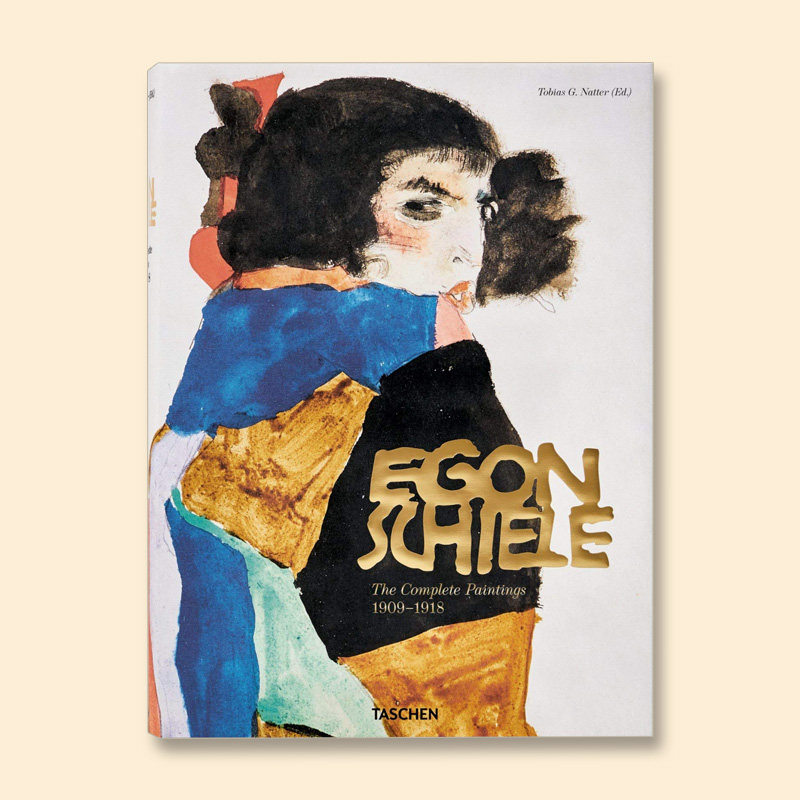 schiele: complete paintings 1908-1918 埃贡席勒画册全集盒装珍藏版