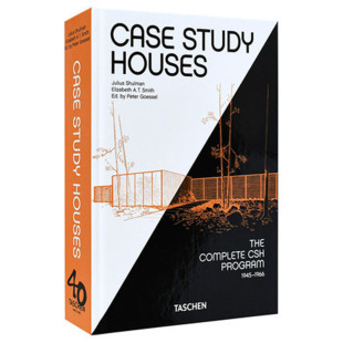 Houses. Taschen40周年纪念版 Case The Program CSH计划1945 CSH 案例研究住宅完整 1945 1966 Complete Study