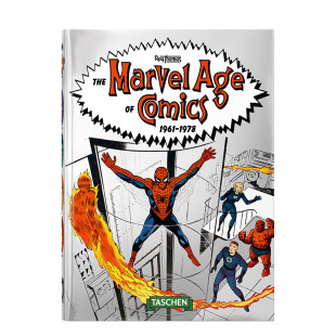 Age 漫画历史 漫威时代1961 英文原版 Comics Marvel The 1978 Taschen40周年纪念版