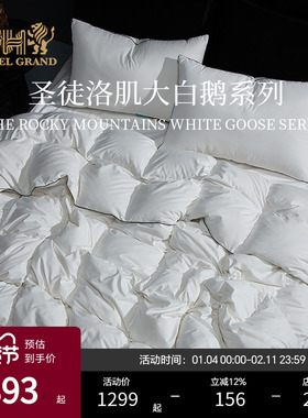 ESTEEM/宜庭圣徒洛肌绒丝被冬被四季被透气柔软舒适【专柜同款】