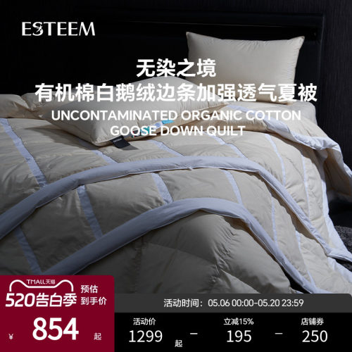 ESTEEM宜庭白鹅绒棉鹅绒被