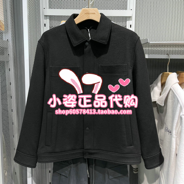 224427013 E40 6905571199860常规舒适休闲含羊毛男毛呢 杰克琼斯