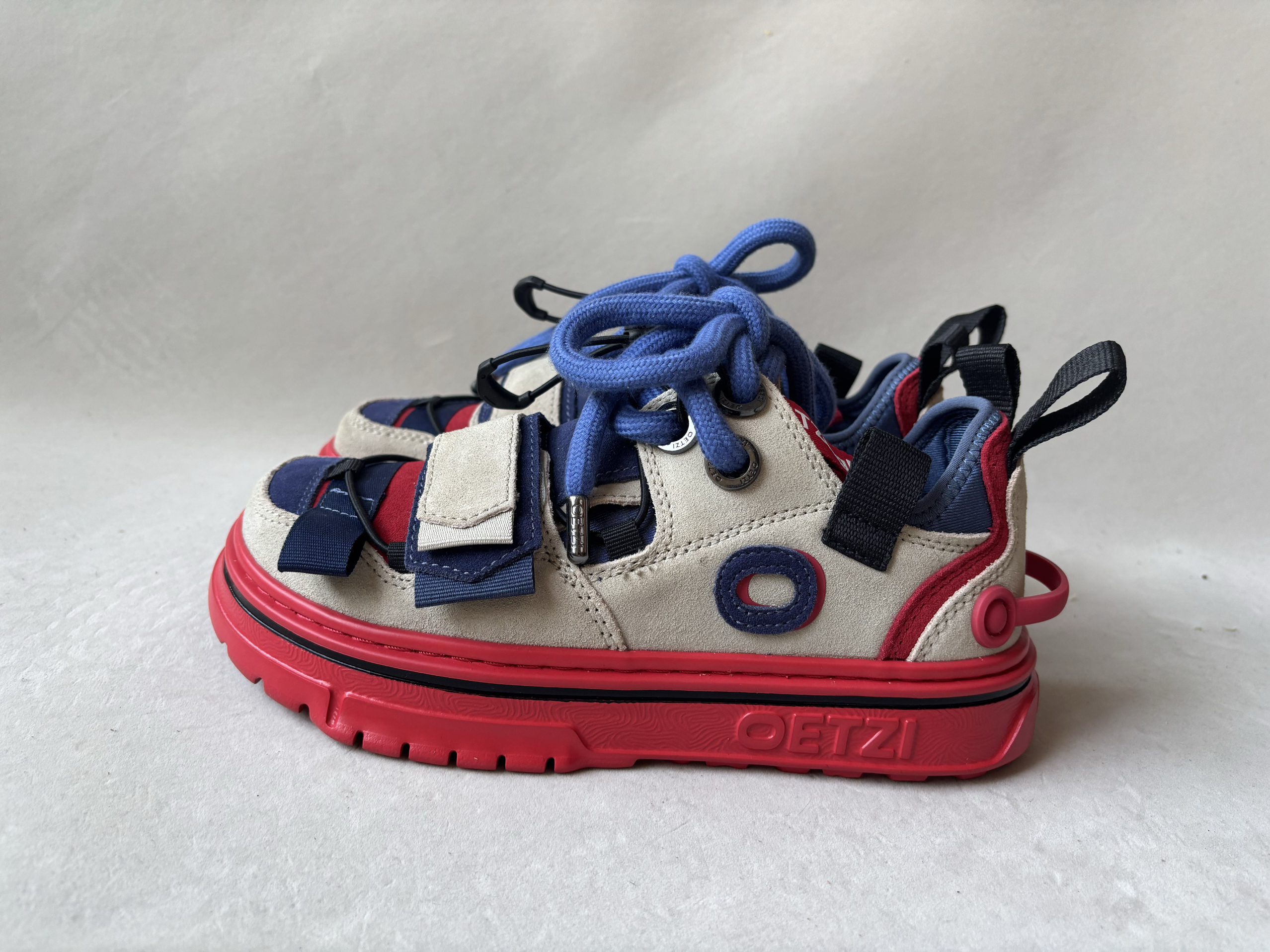 新款otz/oetzi冰人奥兹机能情侣翻毛皮厚底潮鞋复古超轻丑萌鞋