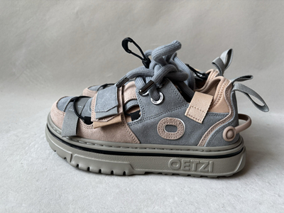 新款otz/oetzi冰人奥兹机能情侣翻毛皮厚底潮鞋复古超轻丑萌鞋