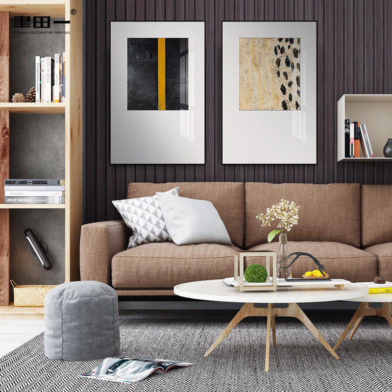现代简约客厅装饰画轻奢极简抽象墙画玄关卧室床头挂画沙发背景墙