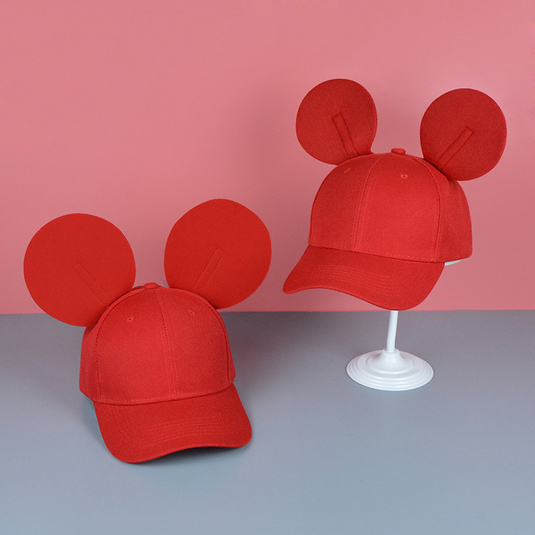 潮童帽米奇大耳朵帽 弯沿儿童鸭舌帽 男童女童米老鼠棒球帽子冬天在类目 服饰配件/皮带/帽子/围巾, 帽子中 - 来自Buy2taobao.com提供专业的淘宝代购服务