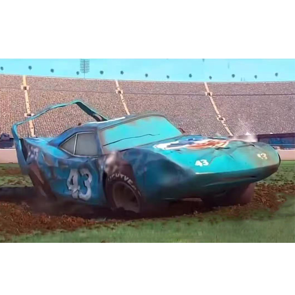 汽车总动员玩具 合金儿童玩具赛车 战损车王43号合金小汽车