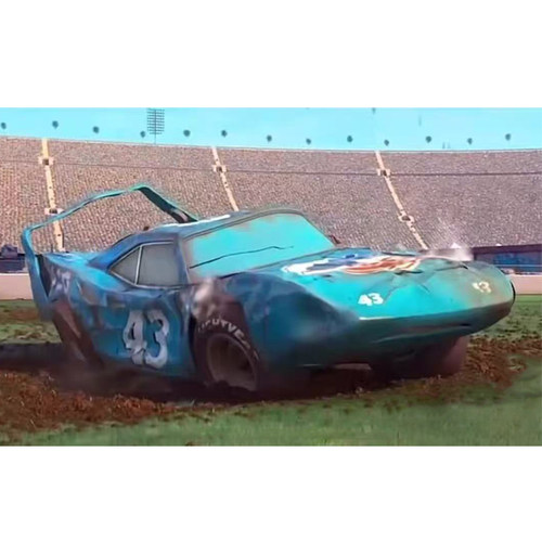 汽车总动员玩具 合金儿童玩具赛车 战损车王43号合金小汽车