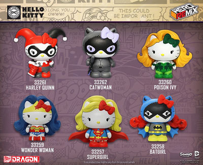 dc神奇女侠盒装萌友手办小丑女猫女kitty摆件玩具公仔生日礼物