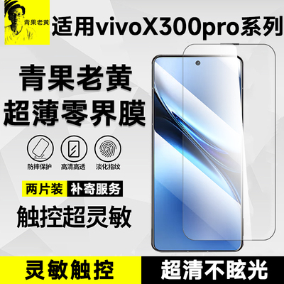 适用vivox300pro超薄超清钢化膜