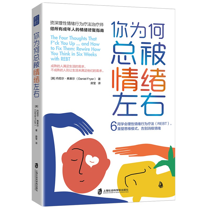【官方正版】你为何总被情绪左右 （英） 丹尼尔•弗莱尔（Daniel Fryer）著 • 译    者：房莹 - 实物图
