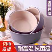 洗脸盆加厚盆子家用大号塑料盆婴儿小水盆学生宿舍用洗衣服洗脚盆
