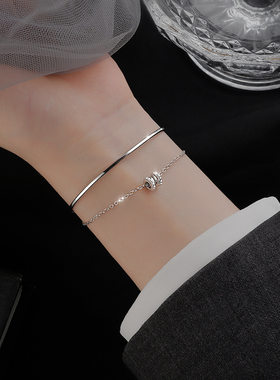 小蛮腰设计师双层轻奢手饰品