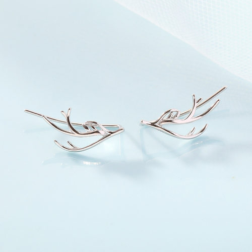 鹿角网红仙气森系超仙风小巧银饰