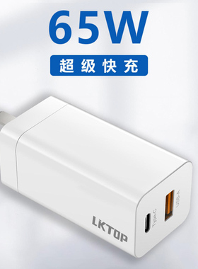 适用大疆Mavic御3/Mini2/SE便携充电器Type C USB接口65W快充插头