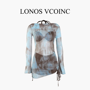 泳衣女分体比基尼性感小胸聚拢泡温泉显瘦罩衫 LONOS VCOINC 新款