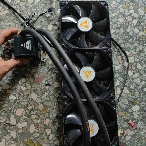 议价-金河田寒冰360水冷散热器RGBd带灯效关联利民