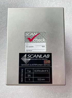 议价-德国进口scanlab振镜scancube 14光斑绿光 5
