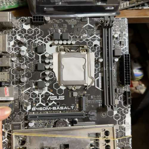 议价-华硕B460M-BASALT主板，带m.2接口，拆机主板，挡