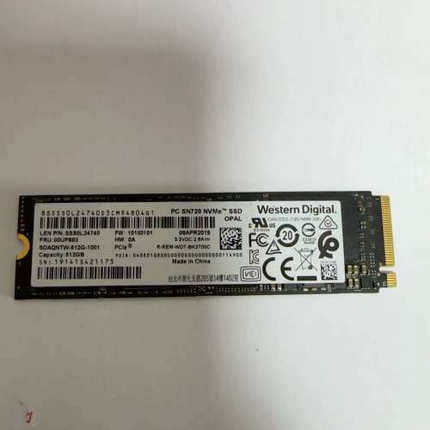 议价-西数 SN720 512G SSD  2280 nvme 固