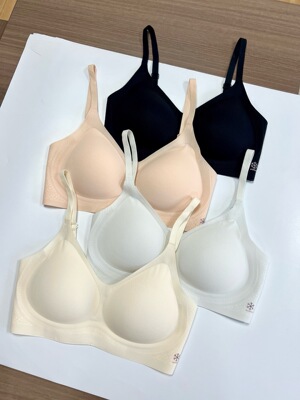 品牌订单无痕果冻条内衣女聚拢上托收副乳防下垂无钢圈侧收文胸罩