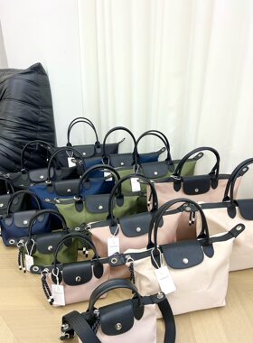 大牌订单剩余饺子包女新款加厚尼龙布单肩斜挎手提包通勤托特包