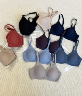 大牌剩余面料猫嘴杯软支撑内衣女无钢圈小胸聚拢无痕显大舒适文胸