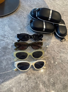 品牌订单剩余男女同款墨镜复古猫眼小脸时髦辣妹街拍太阳镜