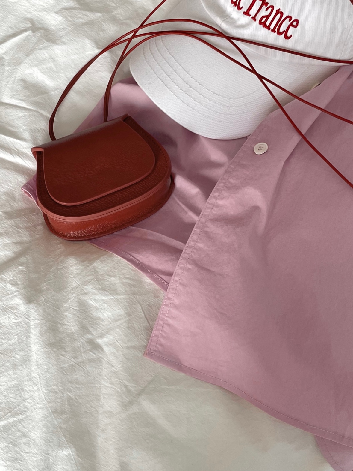 acme ground迷你马鞍包包女2024春季新款韩版百搭简约马鞍包65339