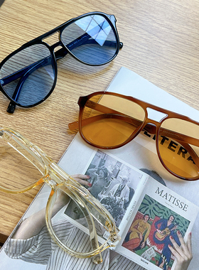 百搭经典飞行员双梁太阳镜