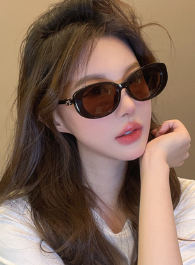 TR90椭圆偏光太阳镜女防紫外线